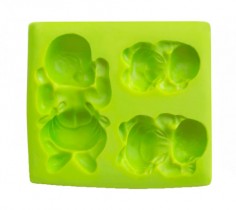 Molde bebé 3D silicona Ibili 2