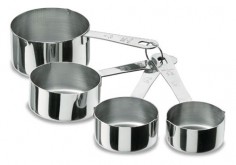 Juego tazas medidoras acero...